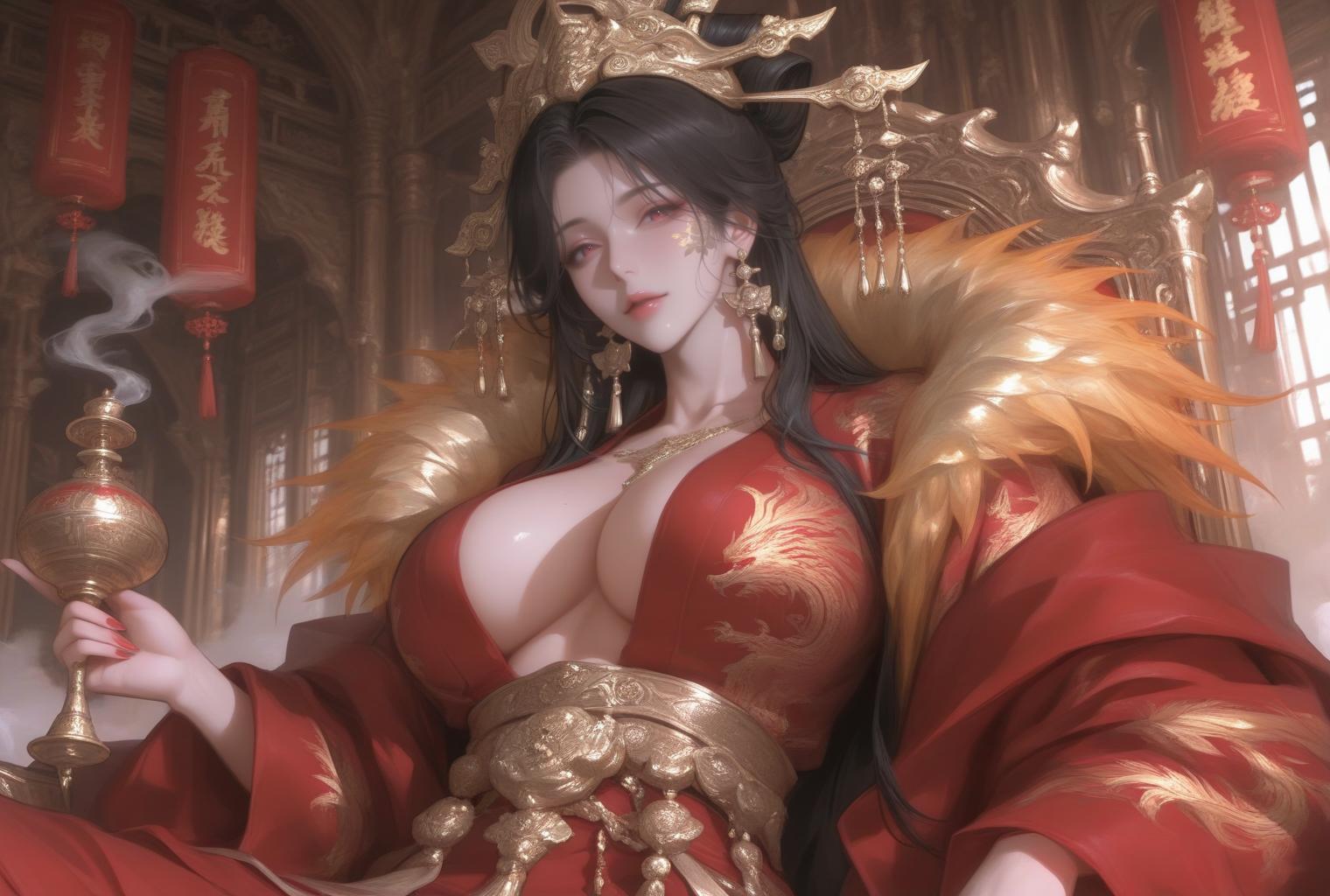 wind_“红”福齐天·皇后妃嫔_131838985_p1