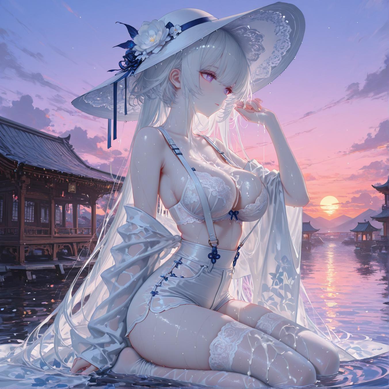 锐子_夕阳无限好，人未近黄昏_132190692_p0