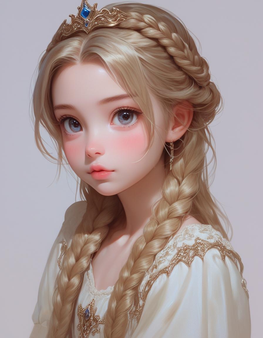 Old_Magician_若い王女たちの肖像画4 - young princess 4_129605214_p1