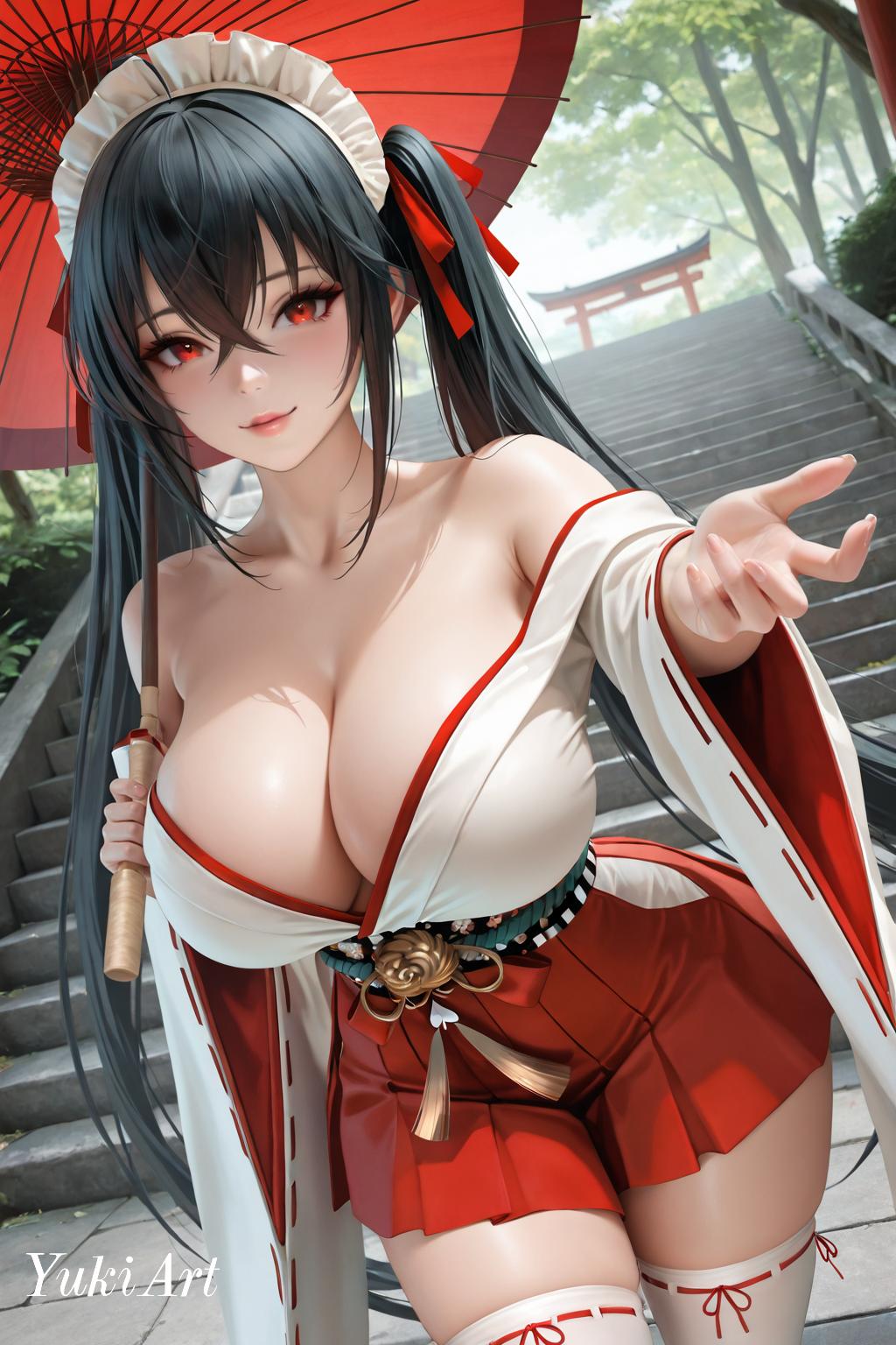 YukiArt_Taihou Miko Cos from AzurLane_133317792_p10