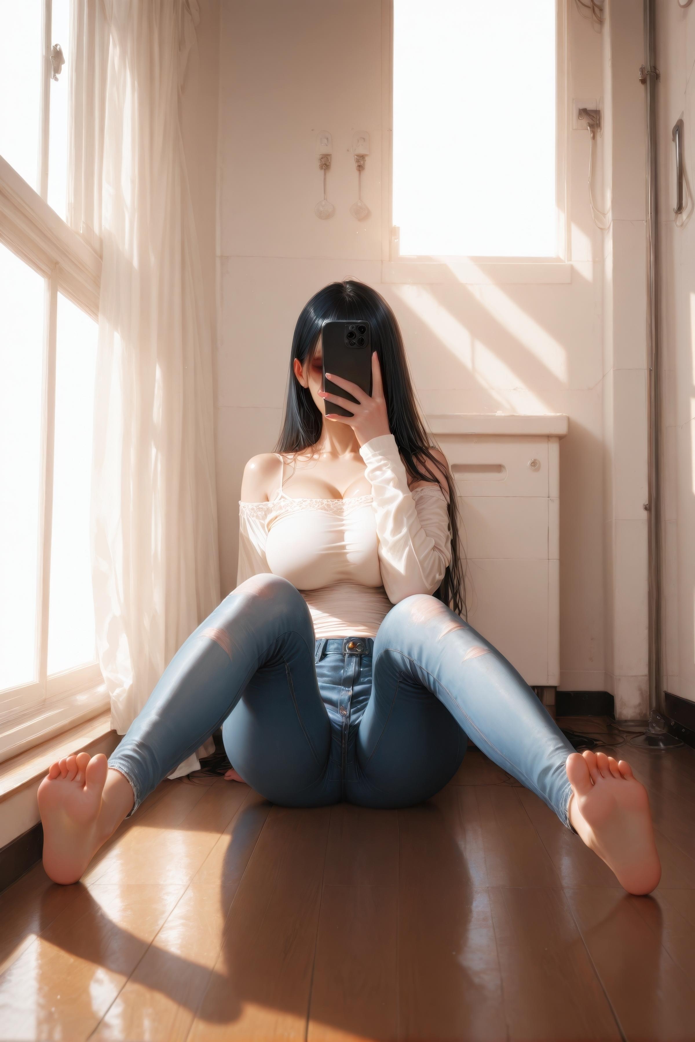 黑榴火_牛仔裤+高跟鞋+美脚28张_132910316_p22