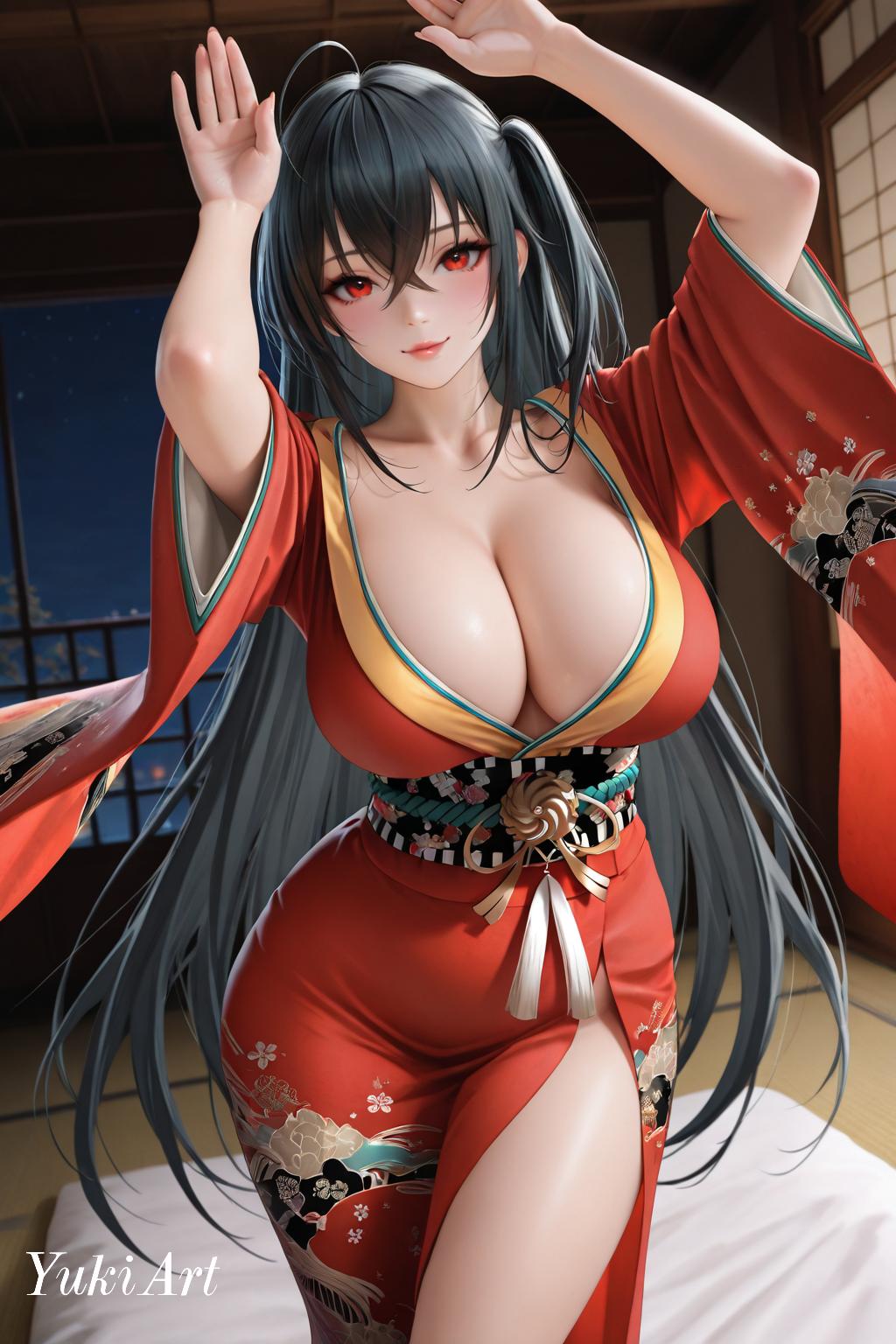YukiArt_Taihou Cosplay 6 from AzurLane_133023268_p6