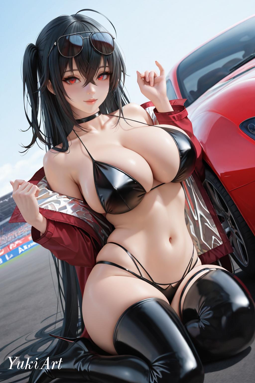 YukiArt_Taihou Cosplay 7 from AzurLane_133056471_p2