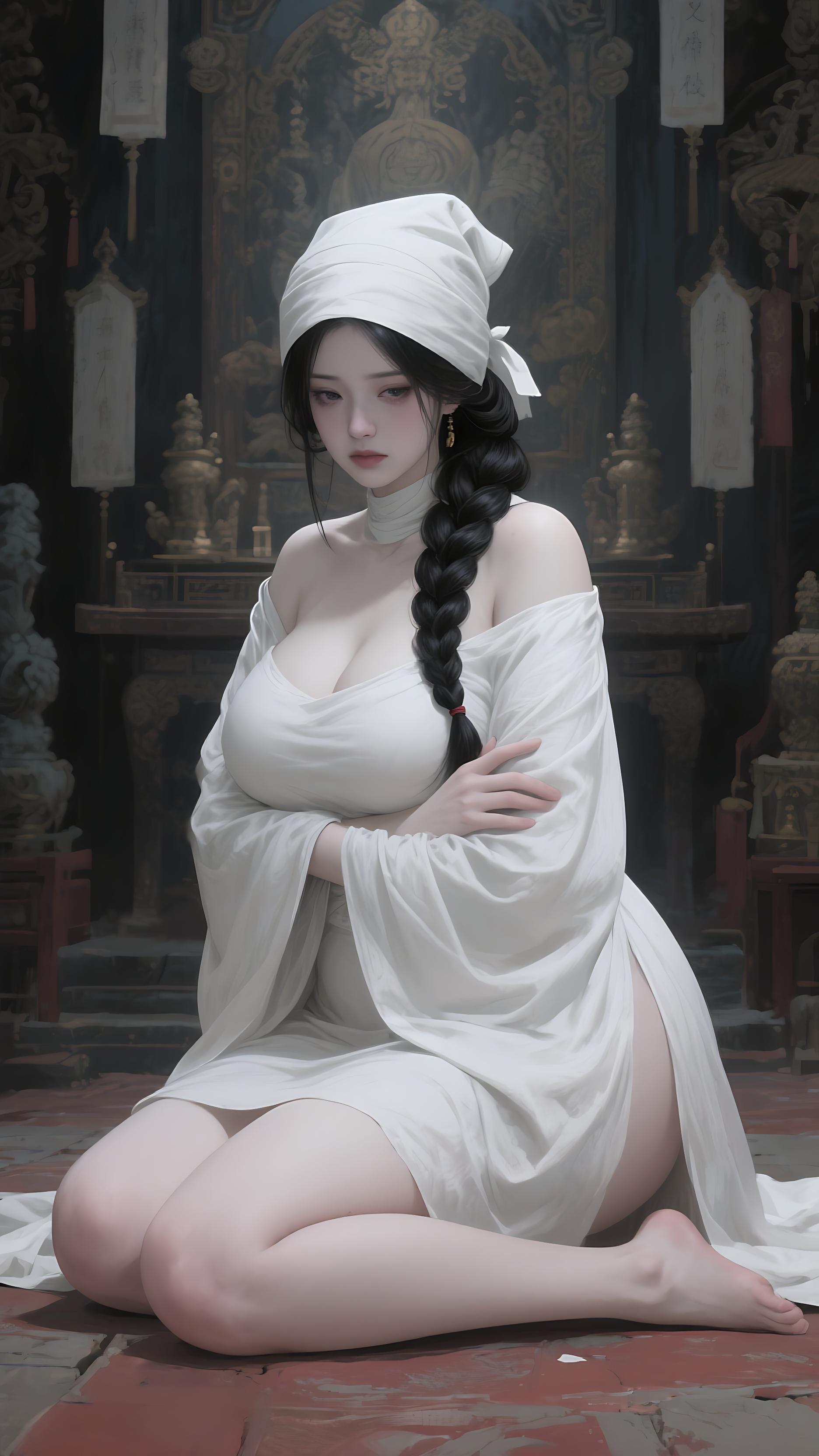 叫神词马良_要想俏一身孝·37图·18视频·3DCG_133106267_p3
