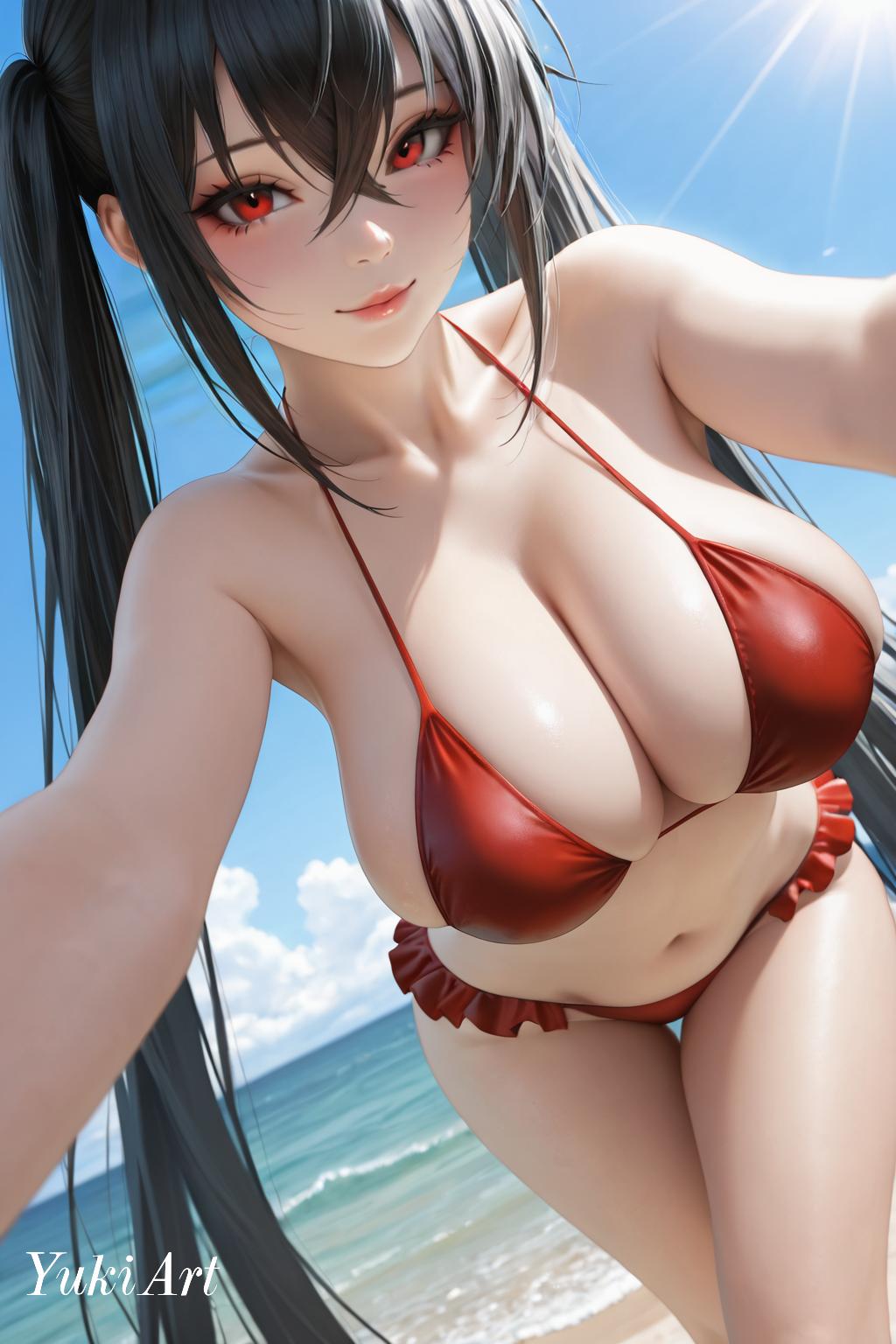 YukiArt_Taihou Bikini from AzurLane_132718047_p8