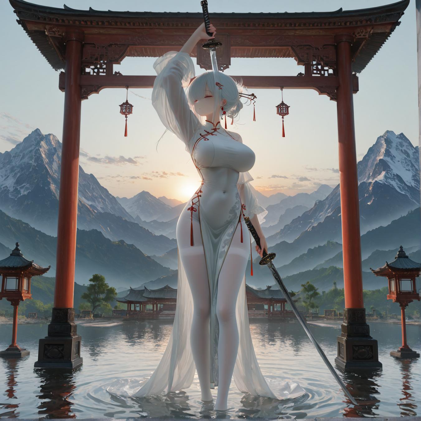 锐子_当水漫无边际，思念亦无边无际_132373151_p14