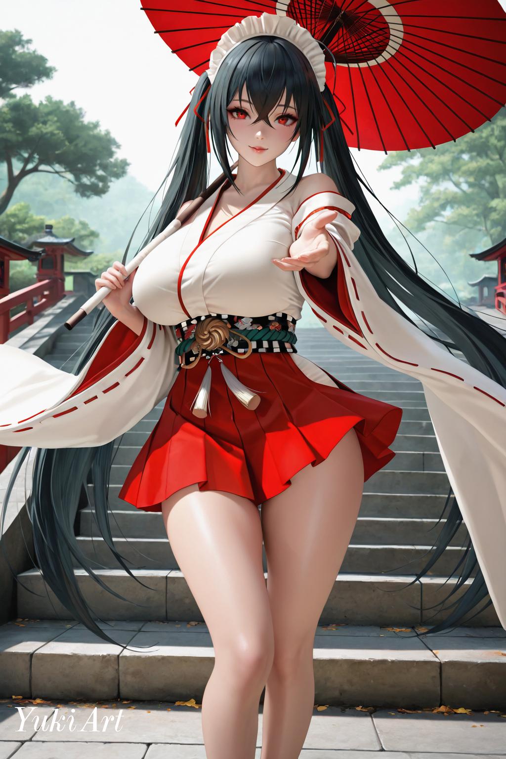 YukiArt_Taihou Miko Cos from AzurLane_133317792_p9