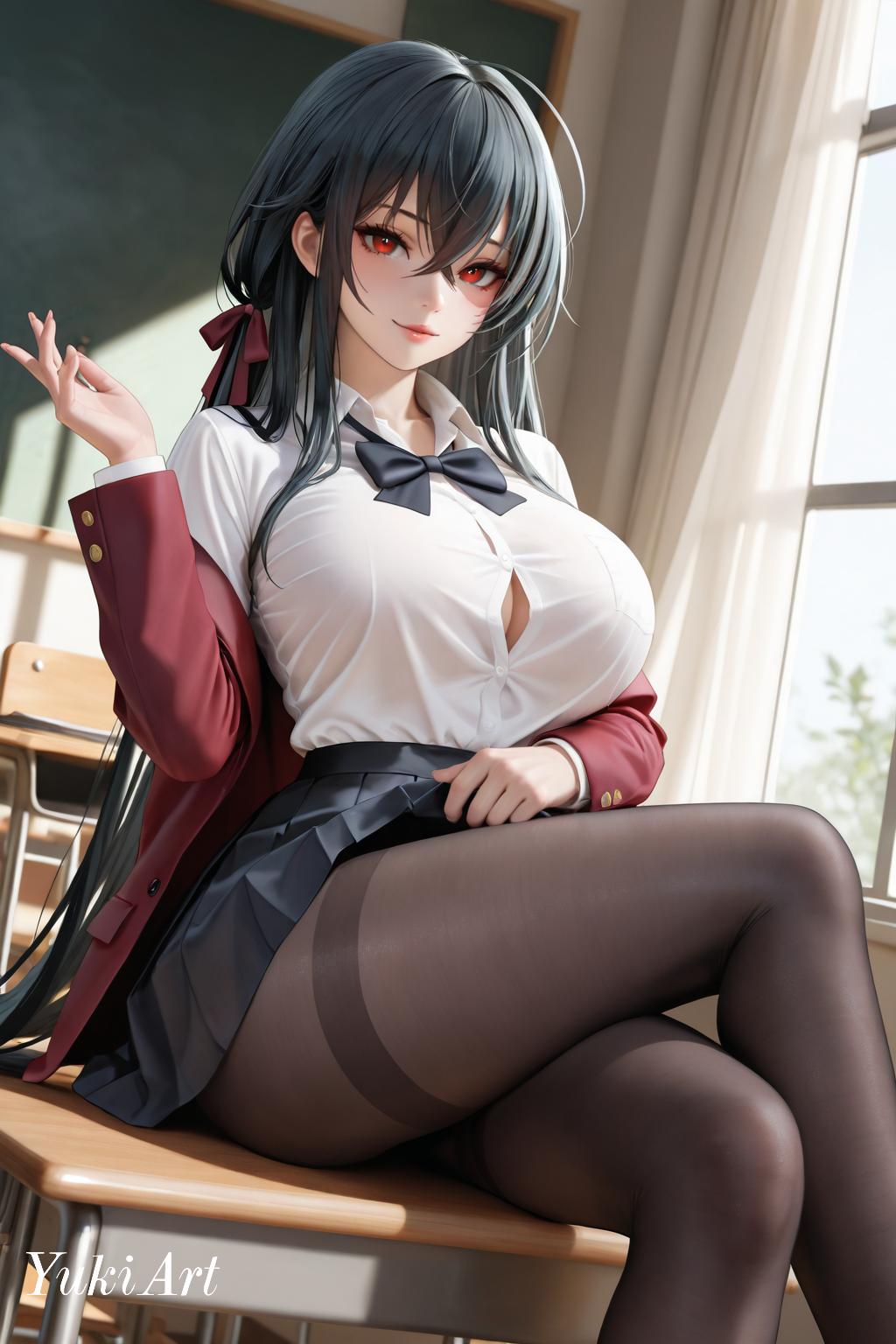 YukiArt_Taihou Cosplay 4 from AzurLane_132859308_p6