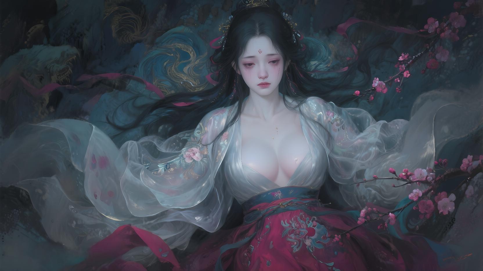 叫神词马良_山海经·梅花妖·52图_132428168_p0