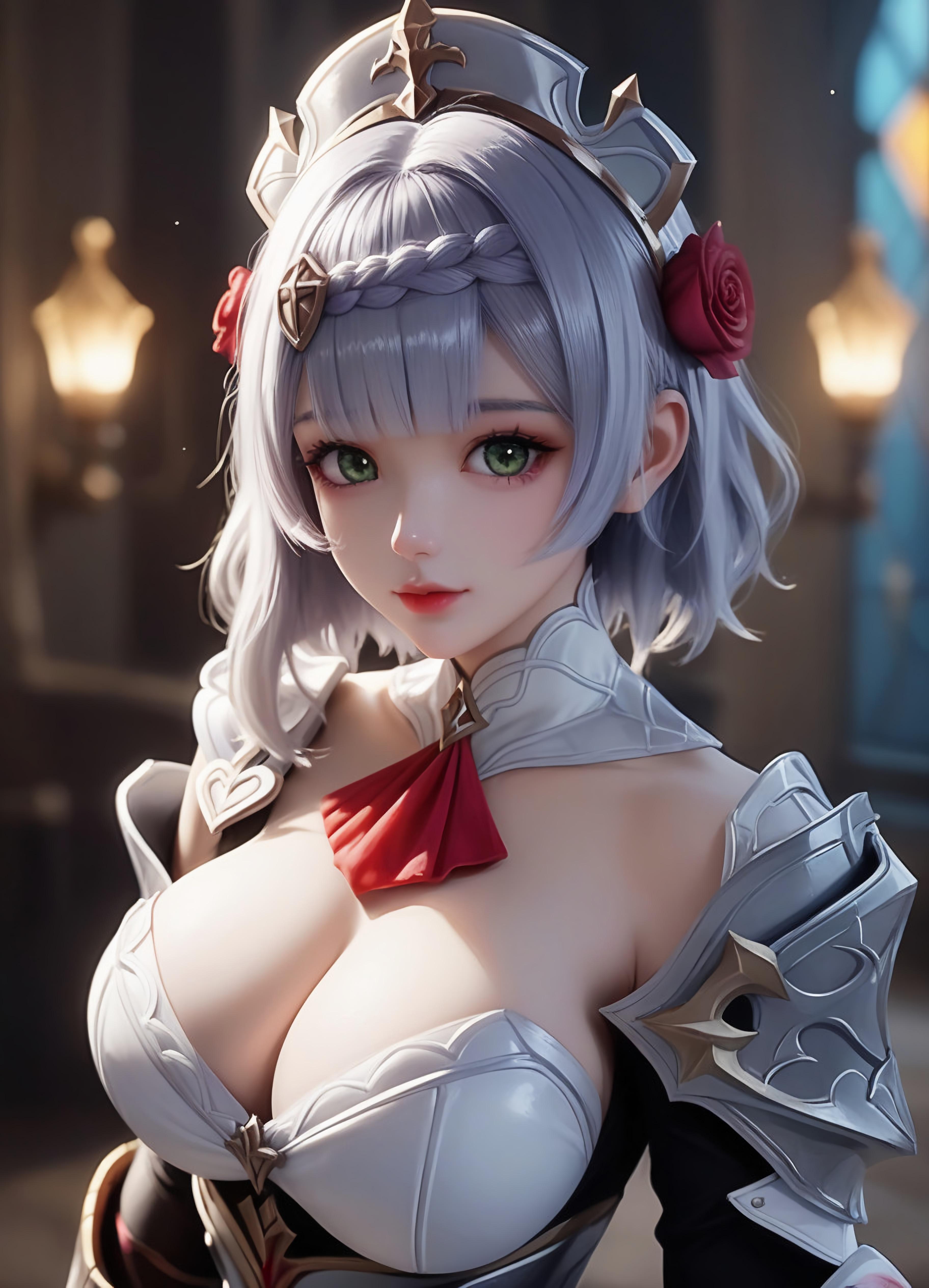 Sesame00 Ai_Noelle-(GenshinImpact)_132978821_p0