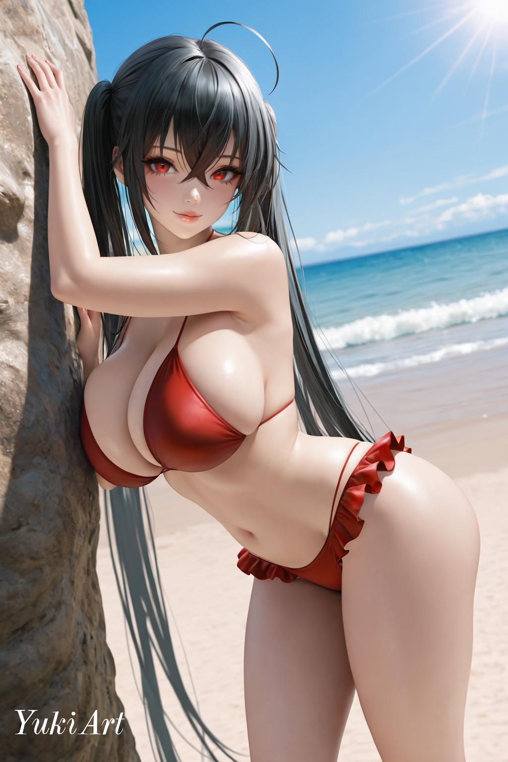YukiArt_Taihou Bikini from AzurLane_132718047_p13