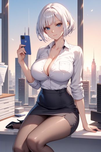AIバブみ_黒パンスト美脚美女のAIイラスト_127965223_p2