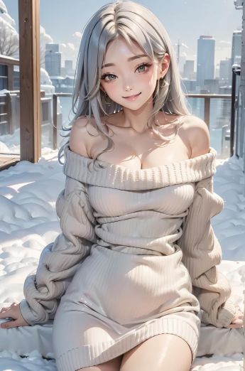 asuka_88.Winter girl_off shoulder_121692474_p11