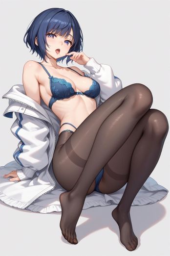 AIバブみ_ちょっとエッチな黒パンスト美脚美女_123970119_p1