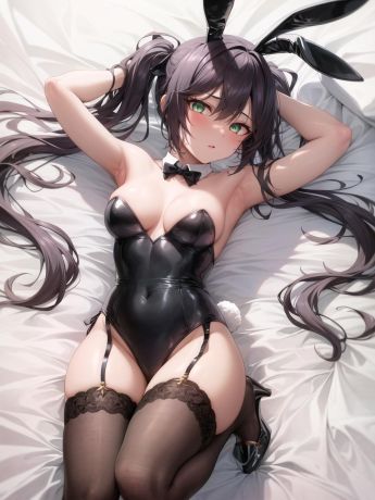 Apel ｜ AI Art_Bunny Girl ／／ Mona_105208423_p4