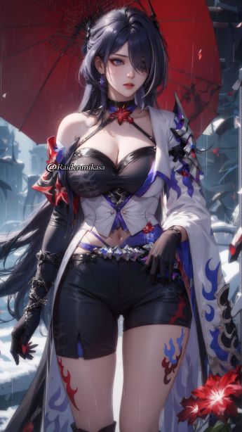 RaidenMikasa_Acheron _ Honkai Star Rail_117839376_p0