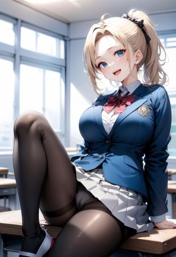 ZABUTON_ANNEX_黒タイツパンチラ ２_115061459_p0