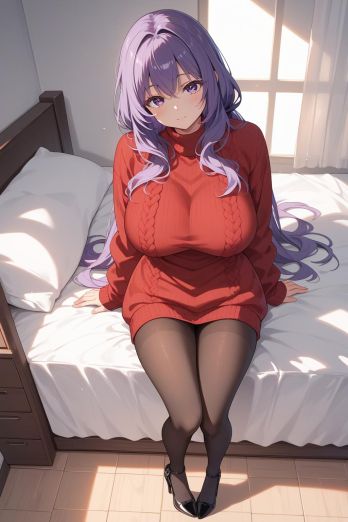 AIバブみ_黒パンスト美脚美女のAIイラスト_126226187_p2