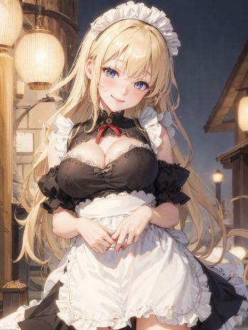 kapibagi_メイドさん_111467122_p0