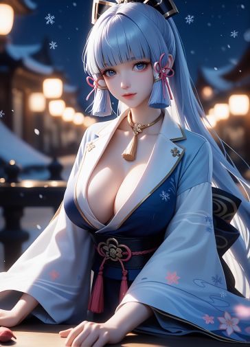Sesame00 Ai_KamisatoAyaka(GenshinImpact)_128223860_p0