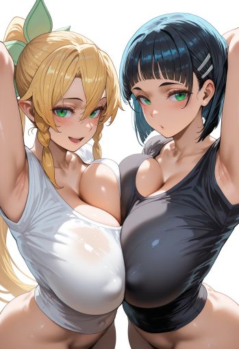 Flyingpancake_Suguha x Leafa_127610147_p1