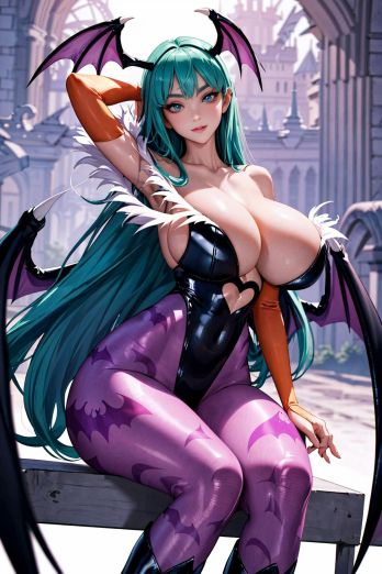 Silence AI Art_Morrigan Aensland NSFW Preview_120799071_p3