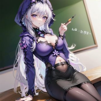 Honkai AI_Black Swan Teacher_116162845_p4