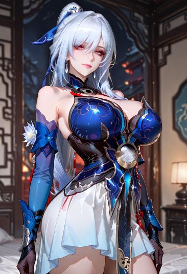 鶯 夜_群友点菜①⑥——镜流_128961630_p4