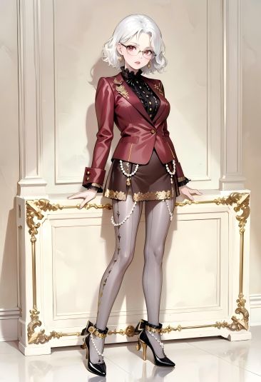 Mimic_white hair_129207352_p0