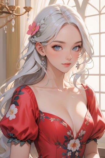 Sunday_Wang_柔美泡泡袖裙系列_117568852_p4