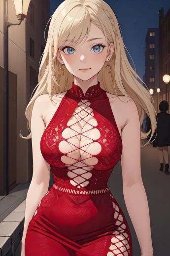 Sunday_Wang_SDメモ_妩媚緊身镂空蕾丝裙_117569665_p0