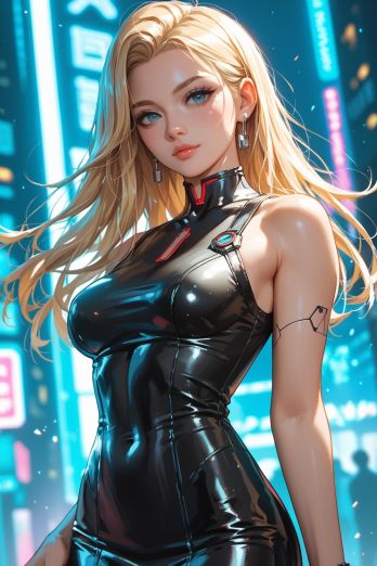 本斥但大_嗨!這裡是賽博龐克的世界!_124473038_p0