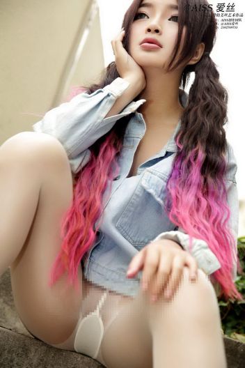 [AISS爱丝钻石] 经典丝袜美腿外拍 NO.037 假日游乐园_p007