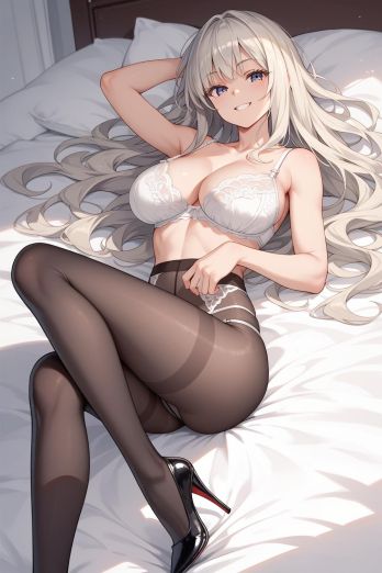 AIバブみ_黒パンスト美脚美女のAIイラスト_130123093_p2
