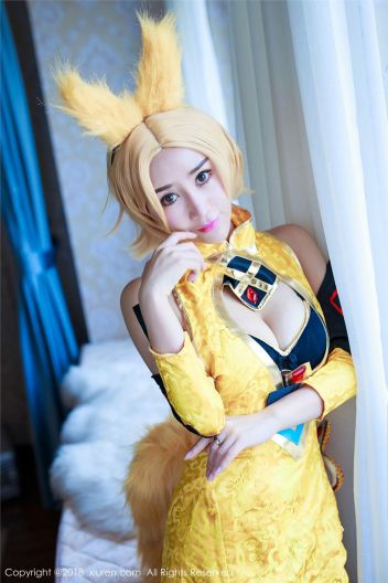 [秀人XIUREN] 2018.02.23 NO.937 王者荣耀妲己COS 邹晶晶女王_p042