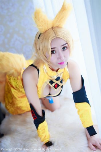 [秀人XIUREN] 2018.02.23 NO.937 王者荣耀妲己COS 邹晶晶女王_p045