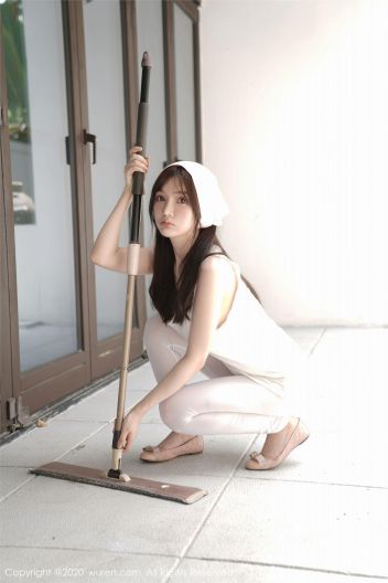 [XIUREN秀人网] 2020.09.14 NO.2557 家政主题诱惑 糯美子mini_p014