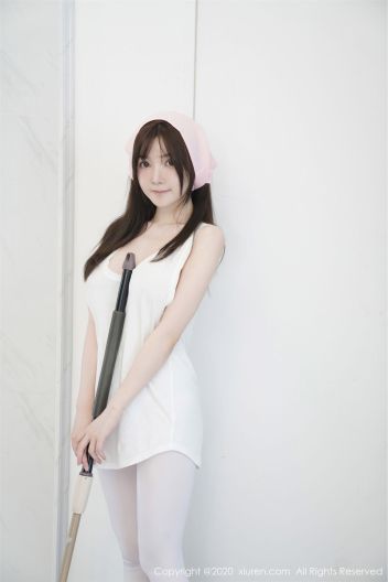 [XIUREN秀人网] 2020.09.14 NO.2557 家政主题诱惑 糯美子mini_p024