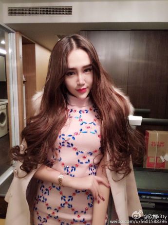 [AISS爱丝钻石] 明星模特欣楊KITTY 爆乳写真_p005