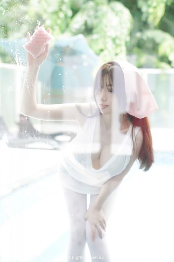 [XIUREN秀人网] 2020.09.14 NO.2557 家政主题诱惑 糯美子mini_p085