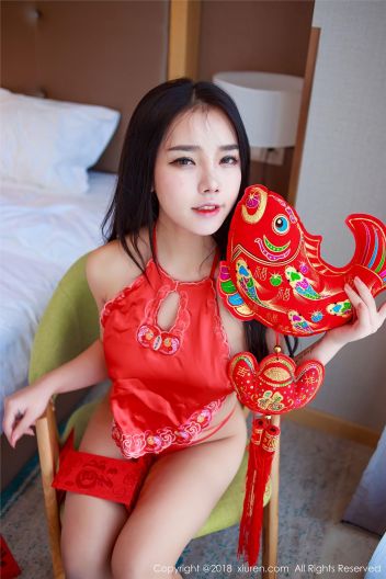 [秀人XIUREN] 2018.02.01 NO.921 肚兜内衣 夏雪爱_p001