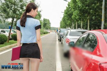 [AISS爱丝钻石] 丝袜美腿外拍 NO.061 长腿警员_p037