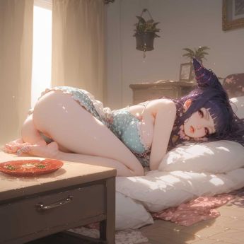 miaobie_Chunli's day-home／春麗の日常-いえ／春丽一天家_127872879_p4