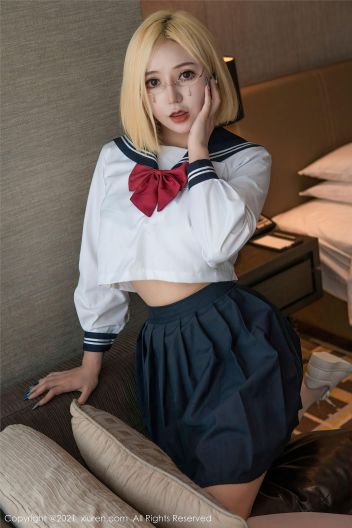 [XIUREN秀人网] 2021.03.04 NO.3163 文静儿 校服 美胸_p058