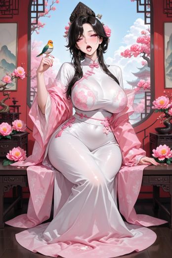 愤怒的小鸟(接定制)_古风美女_130308699_p1