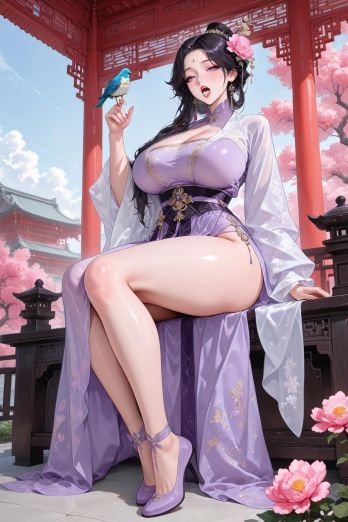 愤怒的小鸟(接定制)_古风美女_130308699_p7