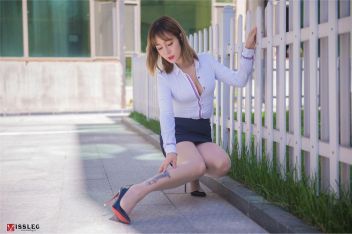 [MISSLEG蜜丝] 官方原版 钻石会员V系列 V003 王雨纯《撕裂的OL》_p007