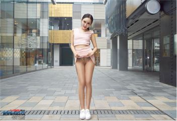 [AISS爱丝钻石] 丝袜美腿外拍 4108 欣杨 街角美人_p099