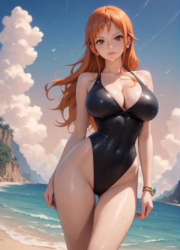 Nero100__Sexy Nami in Swimsuit ナミ水着_122039567_p10