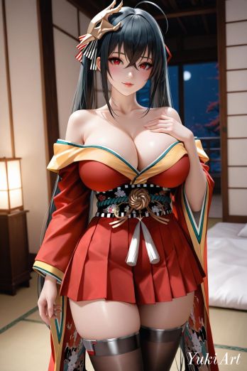 YukiArt_Taihou Cosplay from AzurLane_132560056_p1